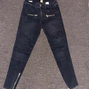 True Religion Black Skinny Jeans